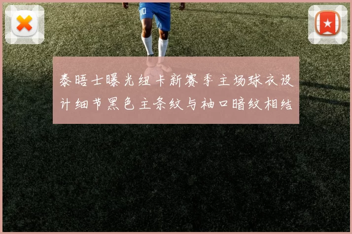 泰晤士曝光纽卡新赛季主场球衣设计细节黑色主条纹与袖口暗纹相结合